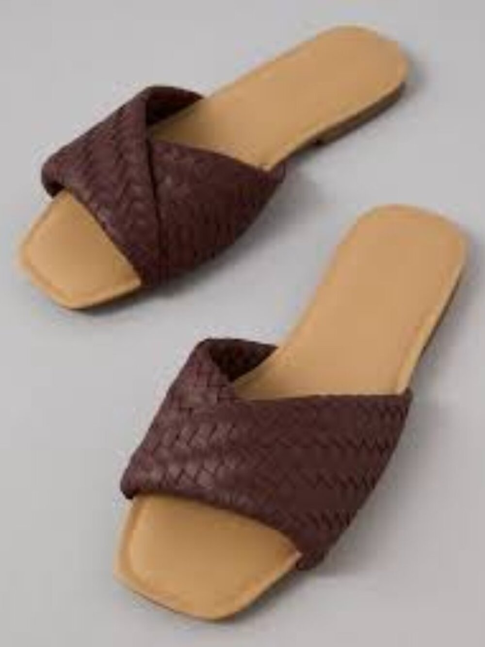 AE Wineberry Woven Twist Side Sandal/NWT/8